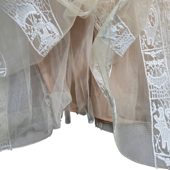 Anthropologie x Mare Mare Lace Corset Midi Dress - Picture 9 of 16